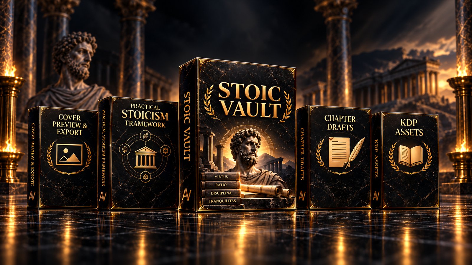 Stoic Vault sales page box art